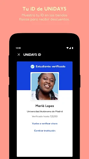 UNiDAYS: Ofertas estudiantes screenshot