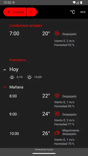 UnWX (Avisos Meteorológicos) screenshot