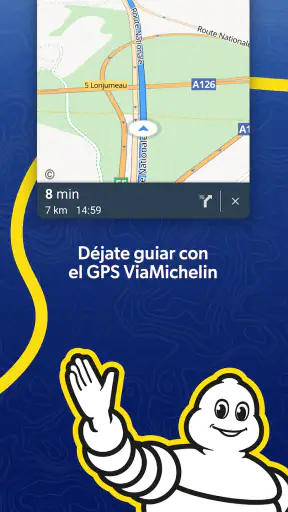 ViaMichelin GPS, Mapas,Tráfico screenshot