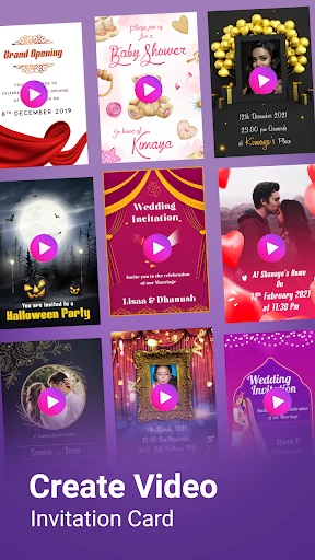 Video Invitation Maker screenshot