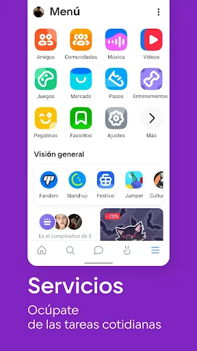 VK: red social, mensajero screenshot