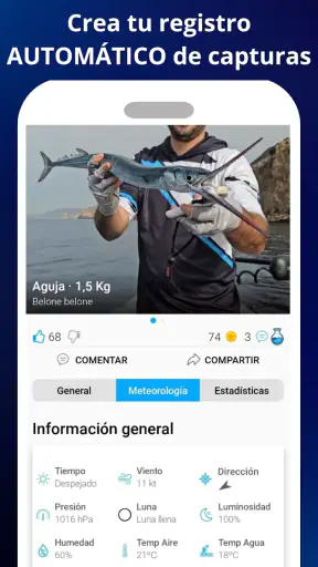WeFish | Predicción de pesca screenshot
