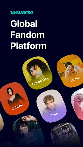 Weverse, Acércate a tu artista screenshot