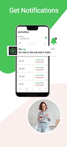 WhenLog - Visto por última vez screenshot