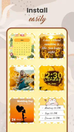 Widgets 2025: Widget y Temas screenshot