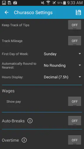 Work Log Pro screenshot