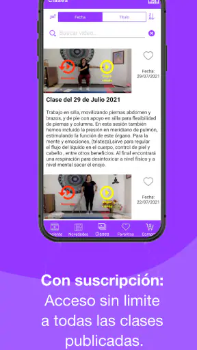 Yoga en Silla con Meher Roop screenshot