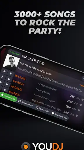 YouDJ - Aplicación fácil de DJ screenshot
