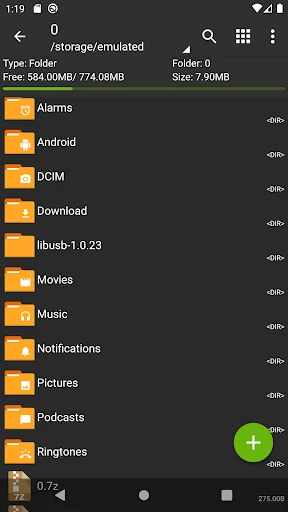 ZArchiver screenshot
