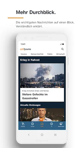 ZDFheute - Nachrichten screenshot