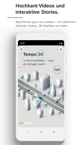 ZDFheute - Nachrichten screenshot