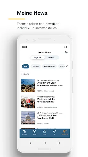 ZDFheute - Nachrichten screenshot
