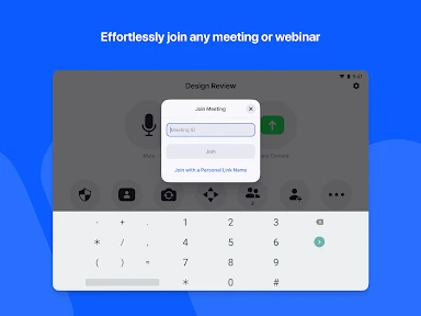 Zoom Rooms Controller screenshot