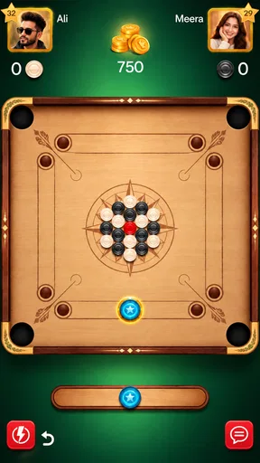 Carrom Board  لعبة مجلس كاروم screenshot
