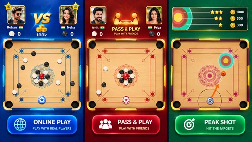 Carrom Board  لعبة مجلس كاروم screenshot