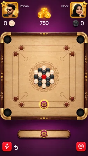 Carrom Board  لعبة مجلس كاروم screenshot