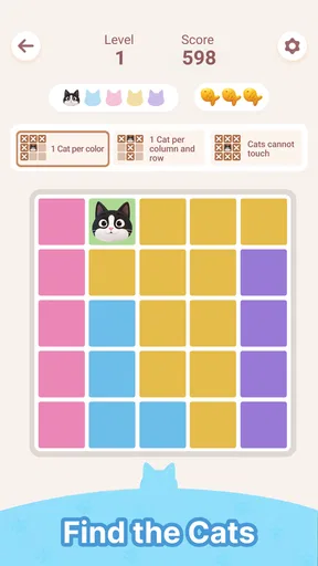 Meowdoku: Brain Puzzle Games screenshot