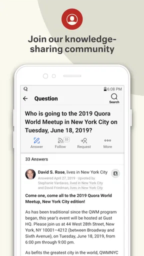 Quora: the knowledge platform screenshot