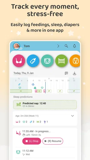 Baby Daybook - Newborn Tracker screenshot