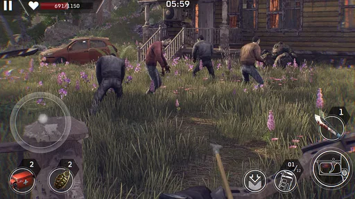 Left to Survive: لعبة الزومبي screenshot