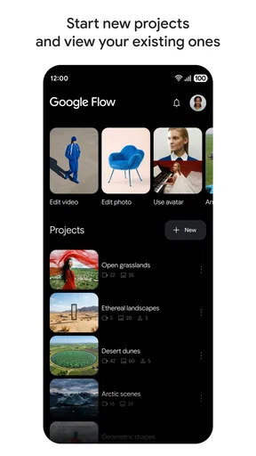 Google Flow screenshot