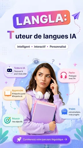 Langla: Tuteur langues par IA screenshot