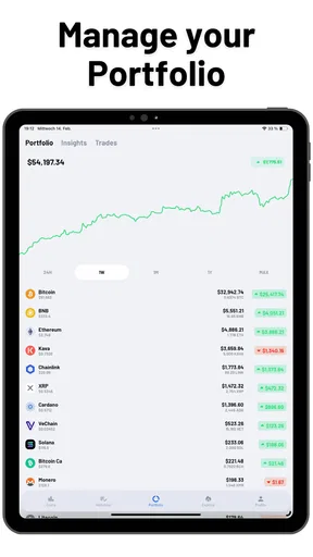 Coin Portfolio: Crypto Tracker screenshot