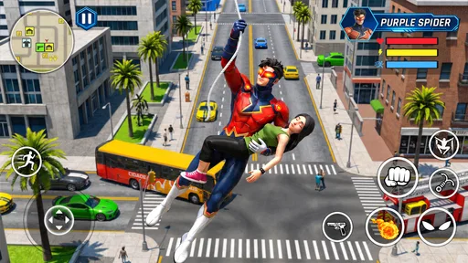 Titan Rope Hero: Vice City screenshot