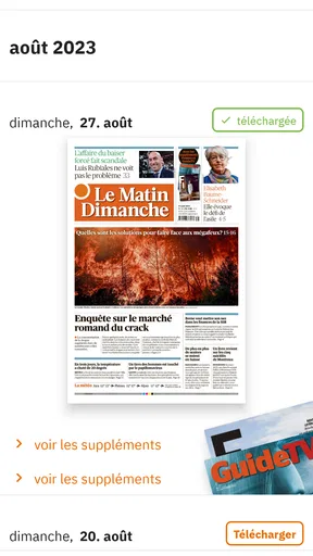 Le Matin Dimanche screenshot