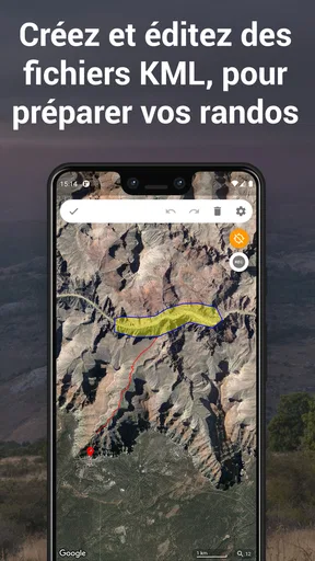 E-walk - GPS de randonnée screenshot