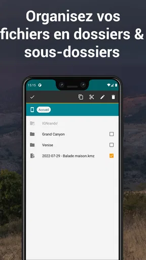 E-walk - GPS de randonnée screenshot