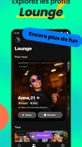 Azar : Chat vidéo, Amis screenshot