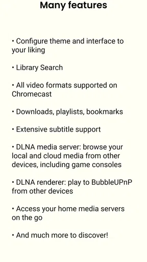 BubbleUPnP UPnP/DLNA License screenshot