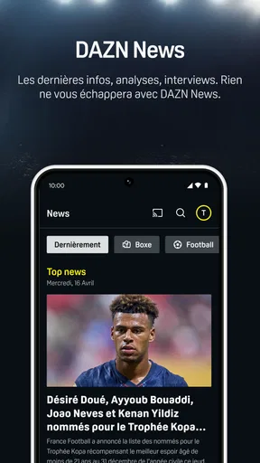 DAZN : Sports en Direct screenshot