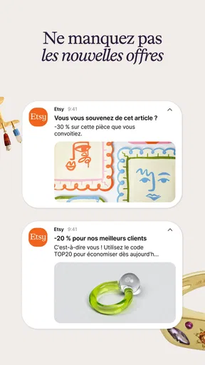 Etsy : achats en ligne screenshot
