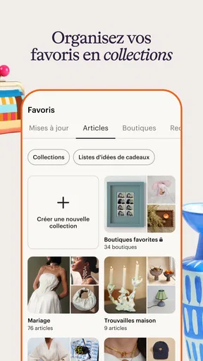 Etsy : achats en ligne screenshot