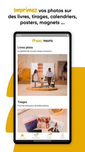 Fnac Photo - impression photo screenshot