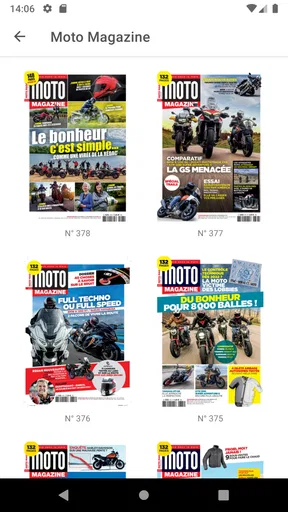Moto Magazine screenshot