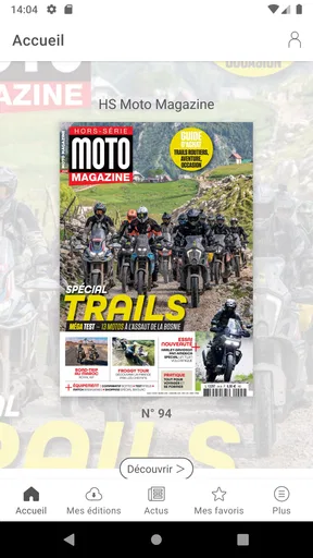 Moto Magazine screenshot