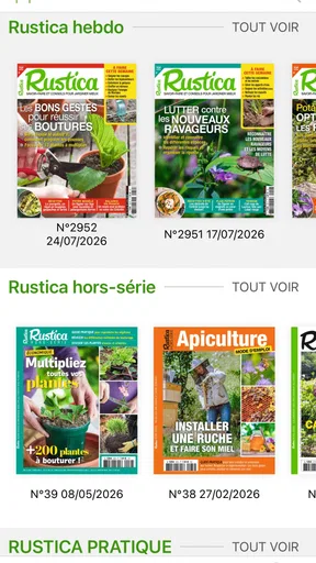 Rustica l'hebdo jardin screenshot