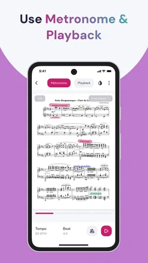 Maestro Amadeus - Sheet music screenshot