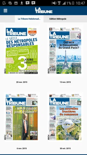 La Tribune - Kiosque numérique screenshot