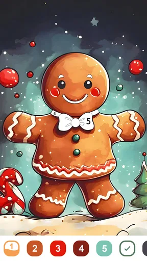 Christmas Color -Painting Book screenshot