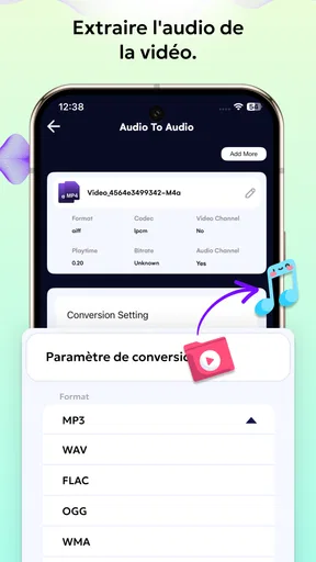 Convertisseur MP3-Audio Editor screenshot