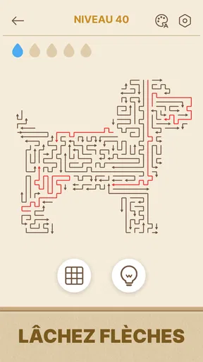 Amaze GO! - Flèche Casse-tête screenshot