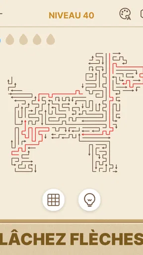 Amaze GO! - Flèche Casse-tête screenshot