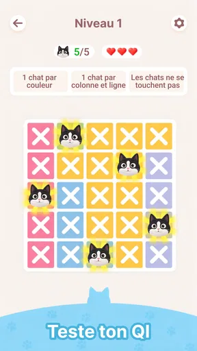 Meowdoku screenshot
