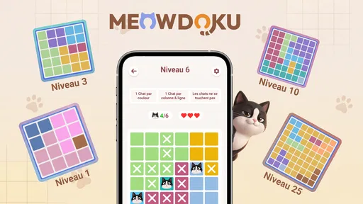 Meowdoku screenshot