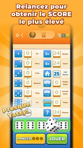 Yatzy - Jeu de dés screenshot