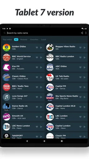 Radio UK FM screenshot